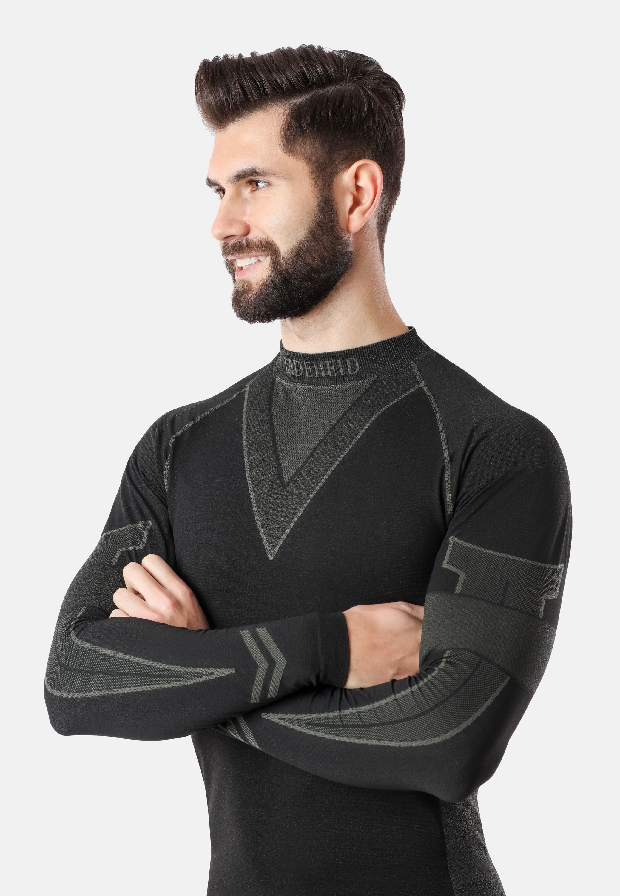 Ladeheid Funktionsunterhemd Herren Funktionsunterwäsche SET Shirt Unterhose Thermoaktiv LAGI003 (Set, mit Funktionsunterhose) – Bild 5 von 5