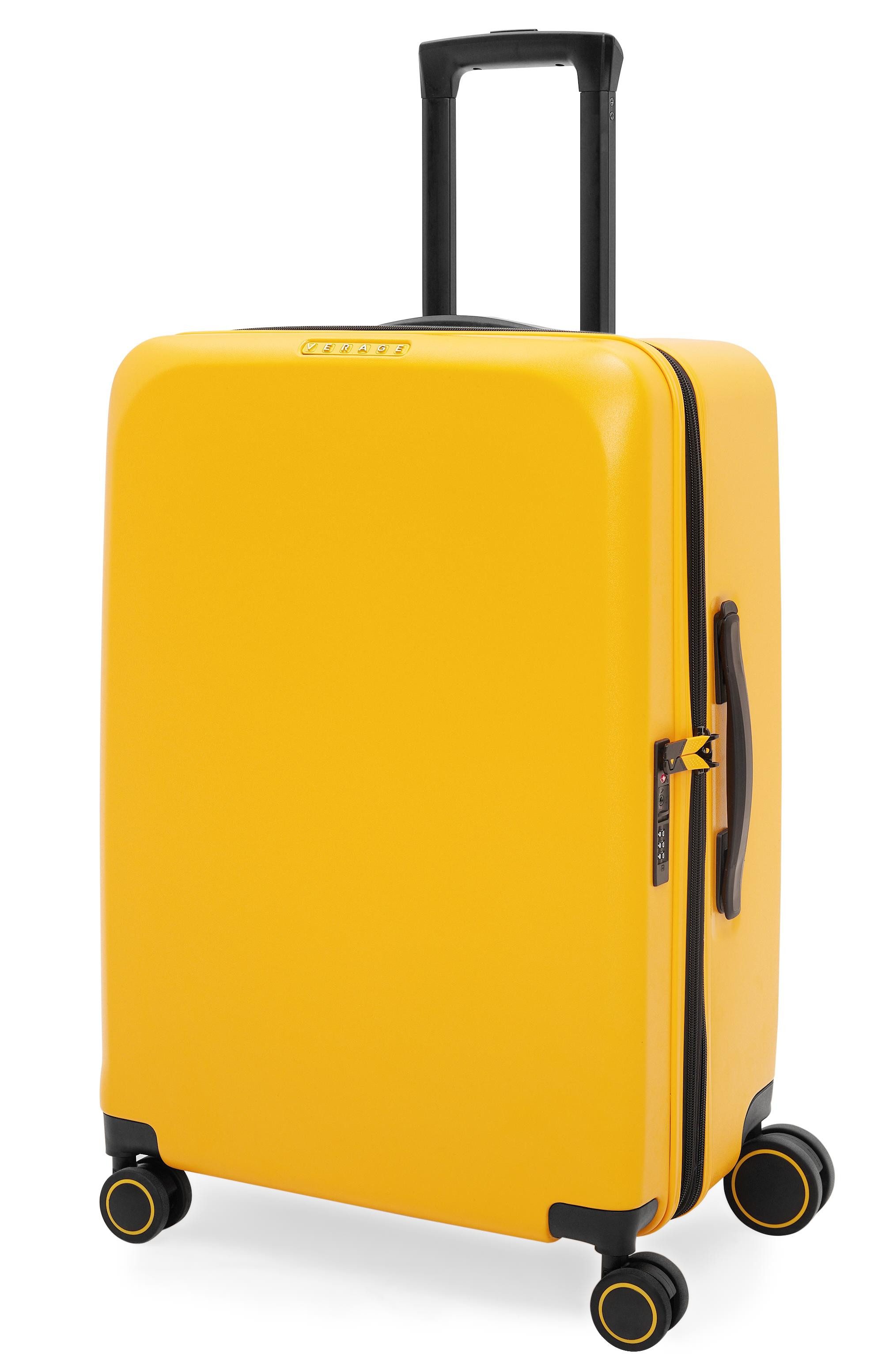 Verage Business-Koffer Freeland, Hartschalen Reisekoffer, 4 Rollen, Trolley Erweiterbar, Handgepäck-Koffer S/M/L/Kofferset