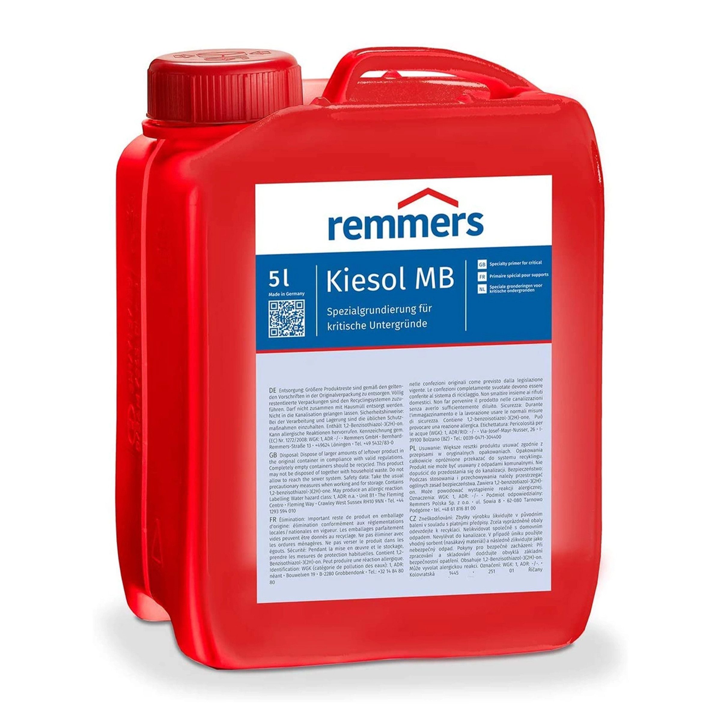 Remmers Grundierfarbe Remmers Kiesol MB Sezielle Grundierung für alle Untergründe 5 Liter