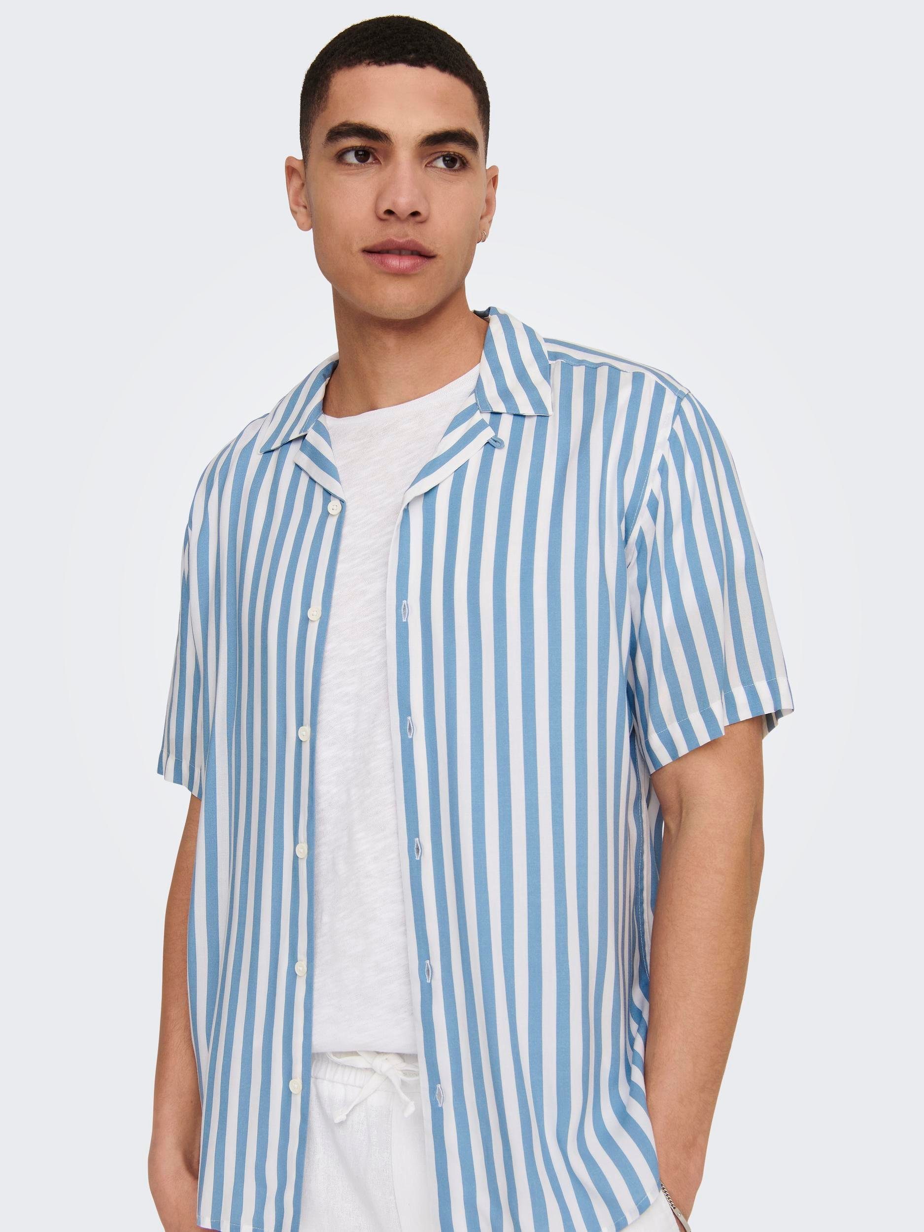 ONLY & SONS Kurzarmhemd ONSWAYNE LIFE günstig online kaufen