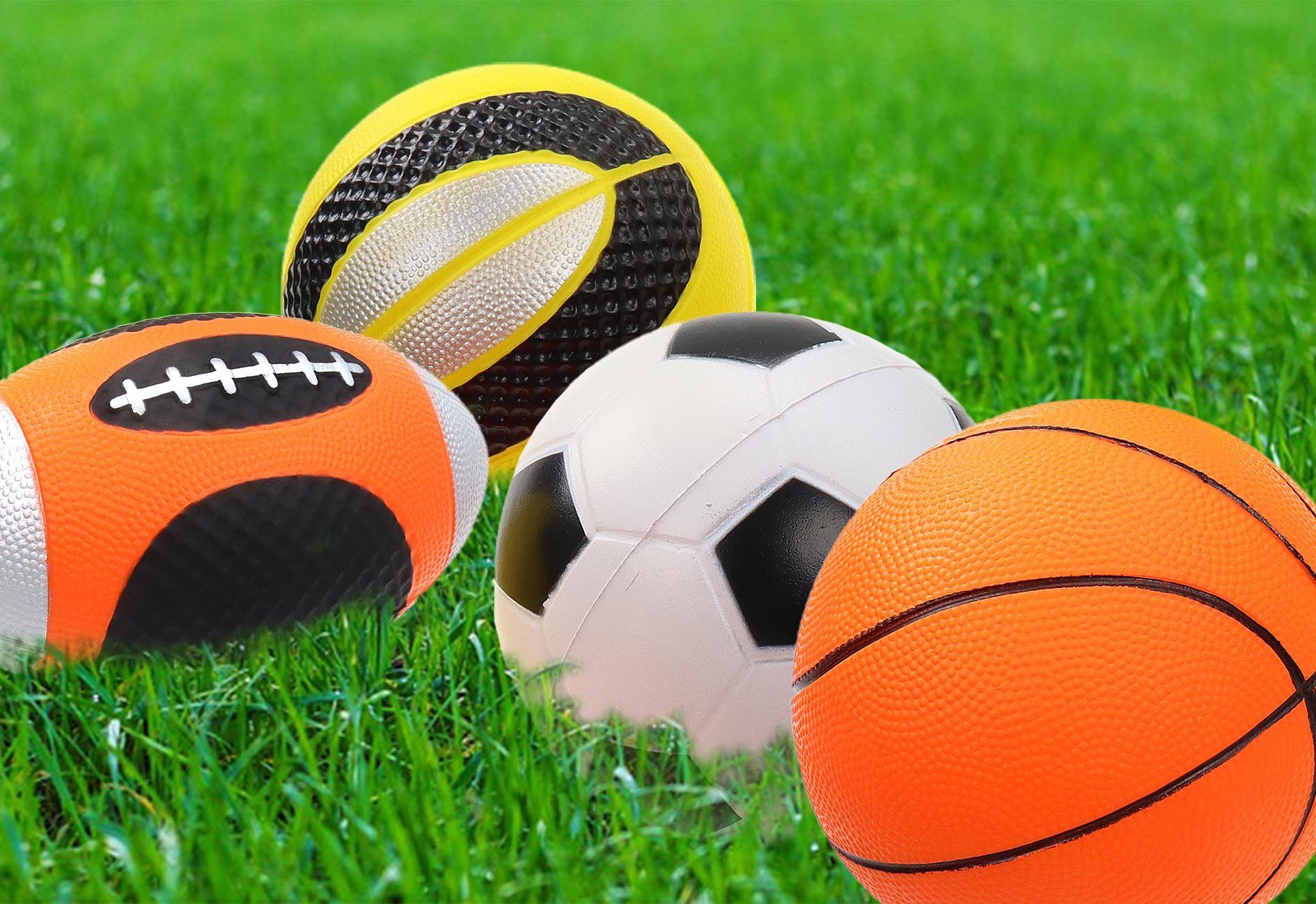 Mini-Soft-Bälle Best Sporting Mini-Fun-Ball Set Schaumstoff 