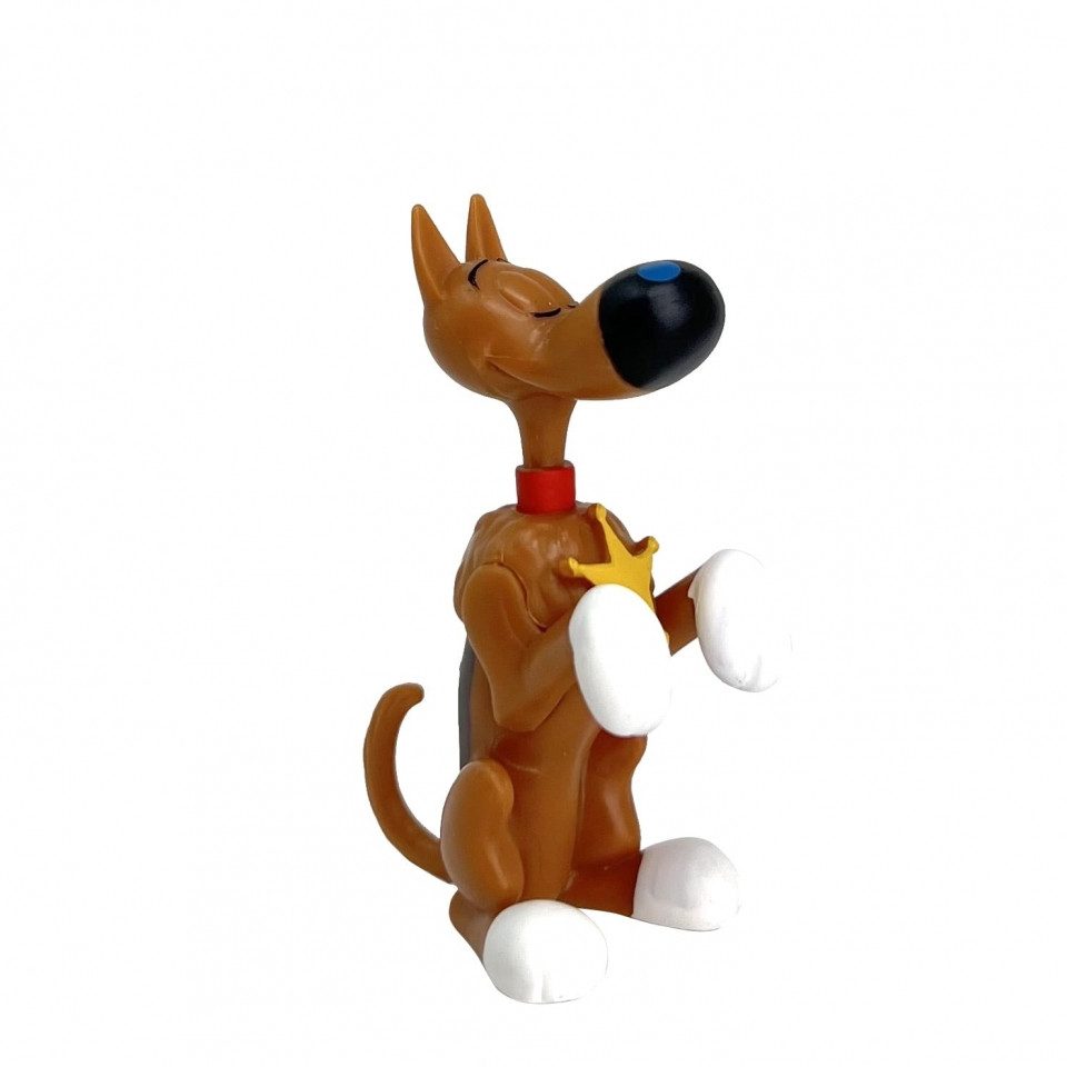 Plastoy Spiel, Lucky Luke - Rantanplan sitzend - englisch