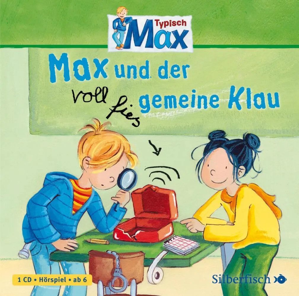 Hörspiel Typisch Max, 1 Audio-CD