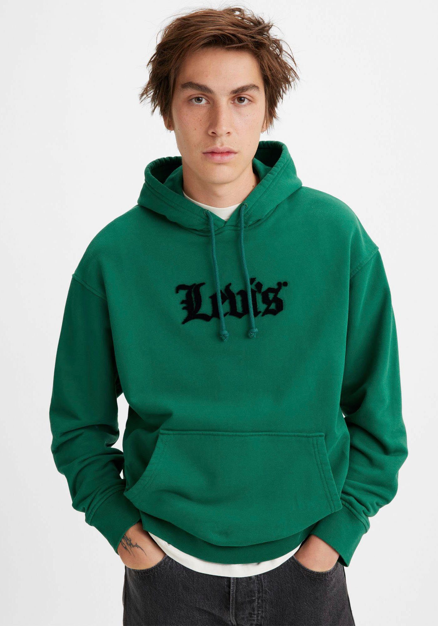 Levi's® Hoodie RELAXED GRAPHIC im Look Logo mit greens Levi's® altenglischen