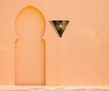 Marrakesch Orient & Mediterran Interior Wandleuchte Wandleuchte Firas, Wandlampe, Orientalische Lampe, Handarbeit
