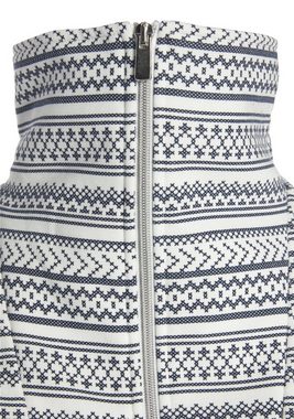 s.Oliver Sweatshirt mit Norwegermuster, Loungeanzug