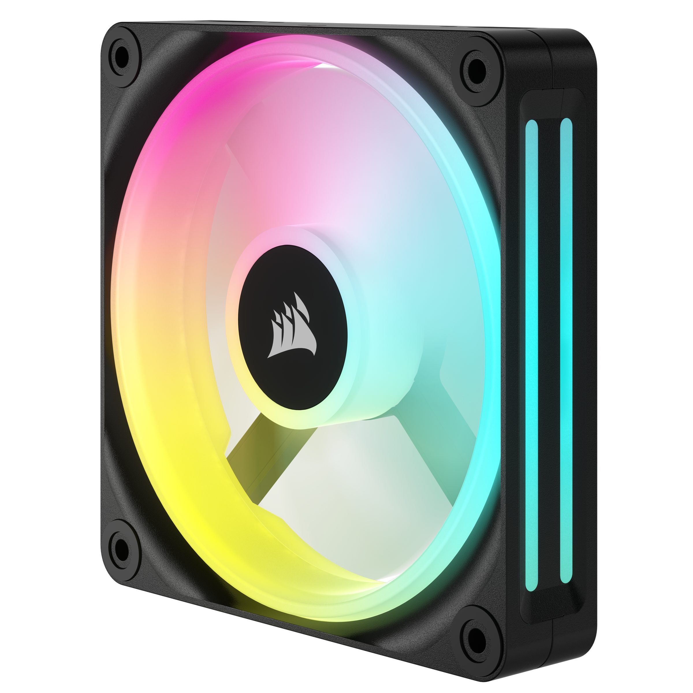 Corsair Gehäuselüfter iCUE LINK QX140 RGB Erweiterungskit 140-mm-PWM-Lüfter, RGB-Lüfter