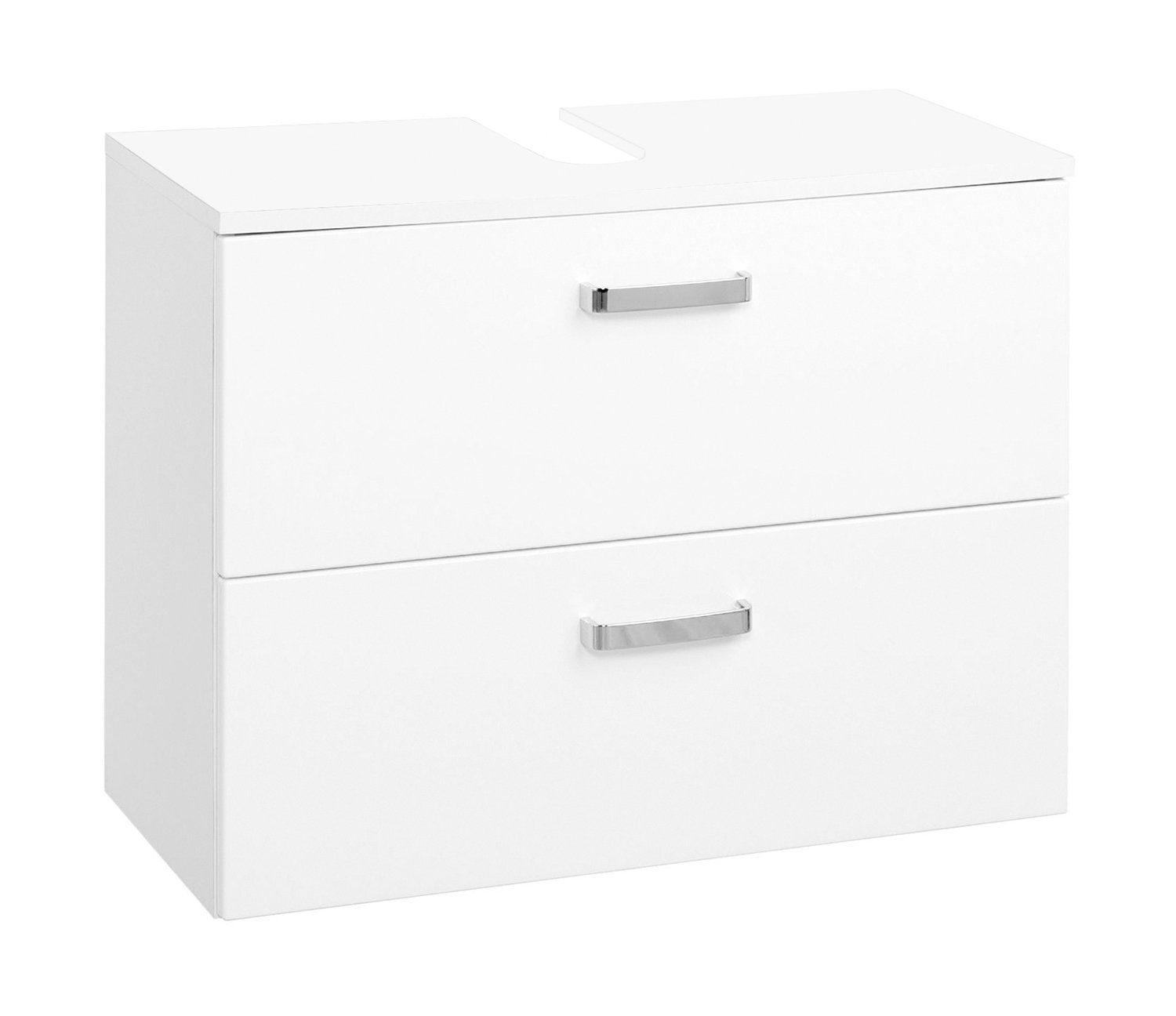 Unterbeckenschrank 70 mit Softclose Bologna von Held Möbel Weiß günstig online kaufen
