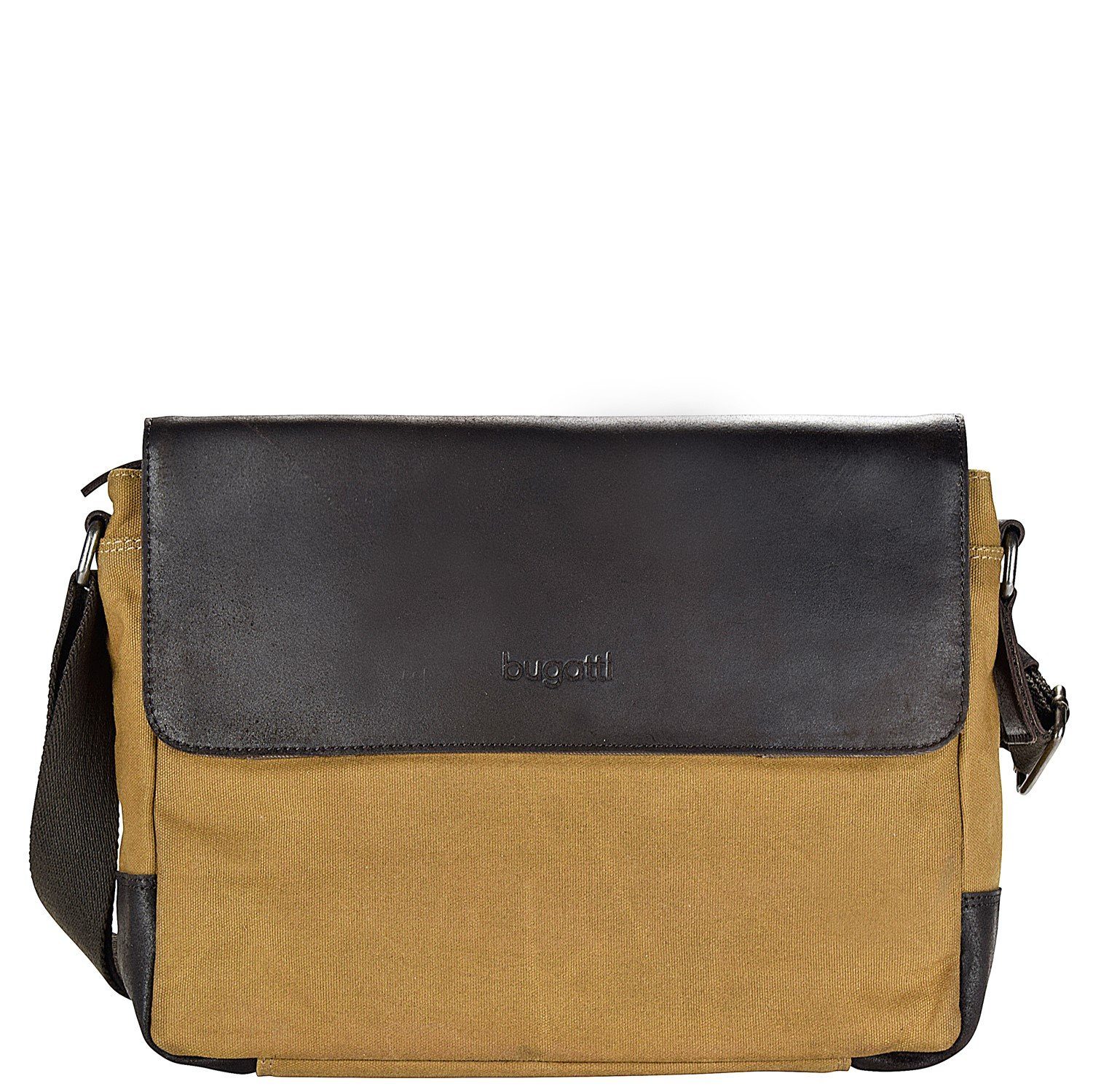 bugatti Messenger Bag »Urbano«, Canvas, Außenmaße (LxBxH) 35cm x 13cm