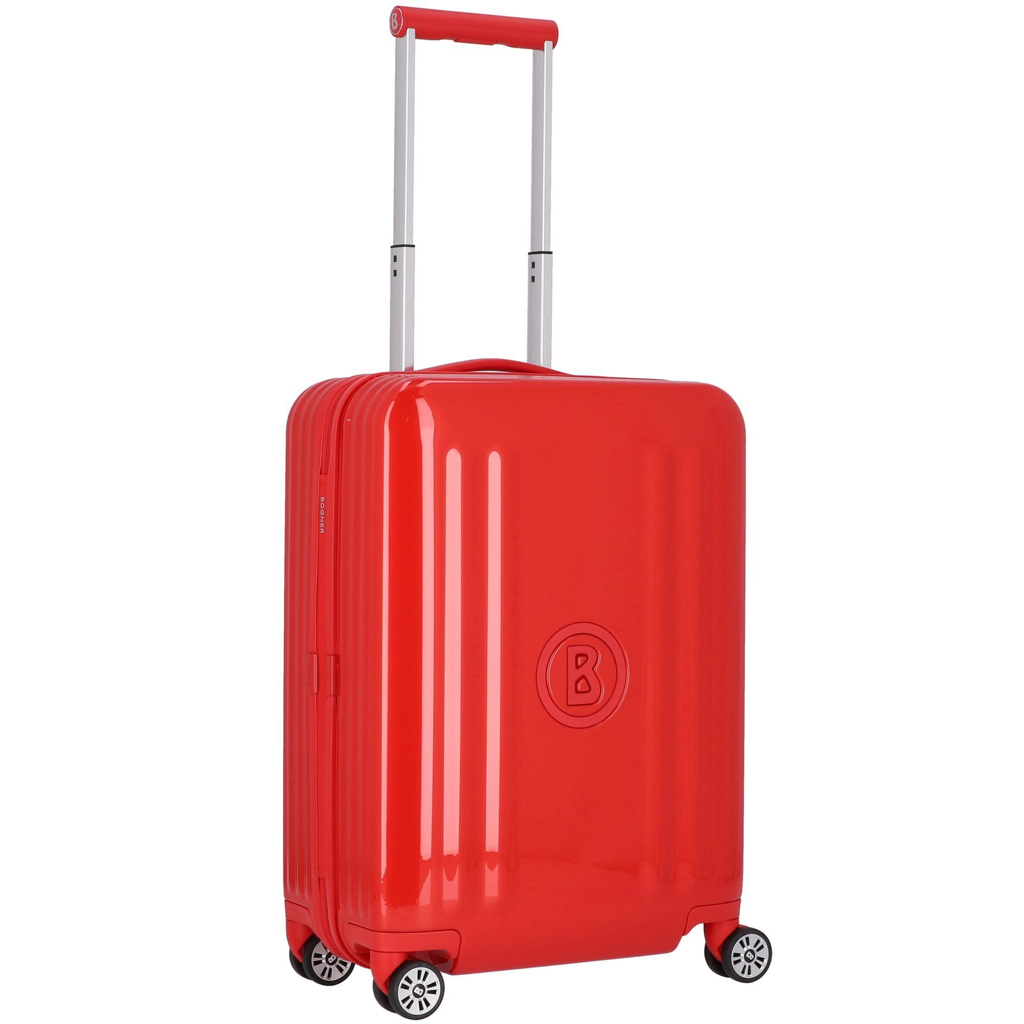 BOGNER Handgepäck-Trolley Piz, 4 Rollen, Polycarbonat