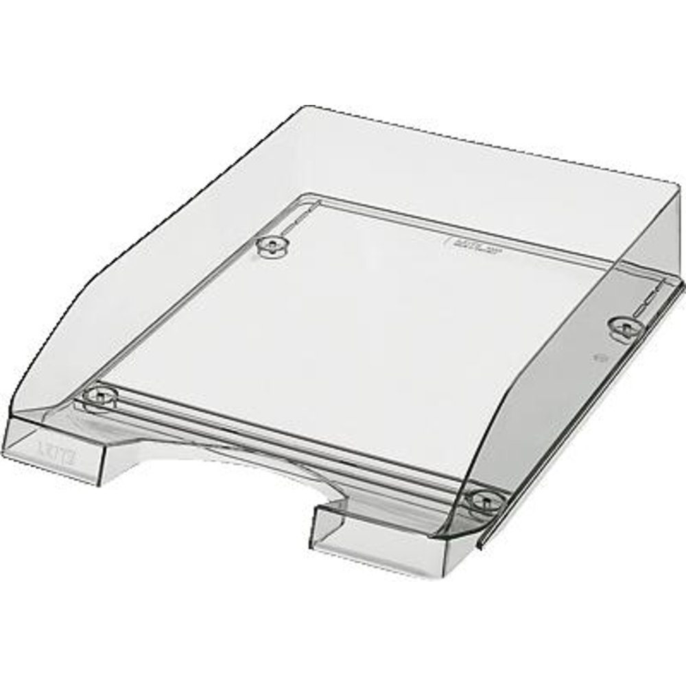 LEITZ Briefablage Transparent Plus, DIN A4, glasklar