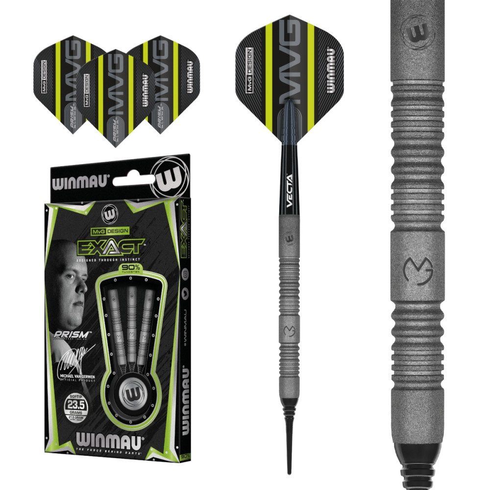 Softdarts Winmau MvG Exact Softdart 23,5g für Präzision