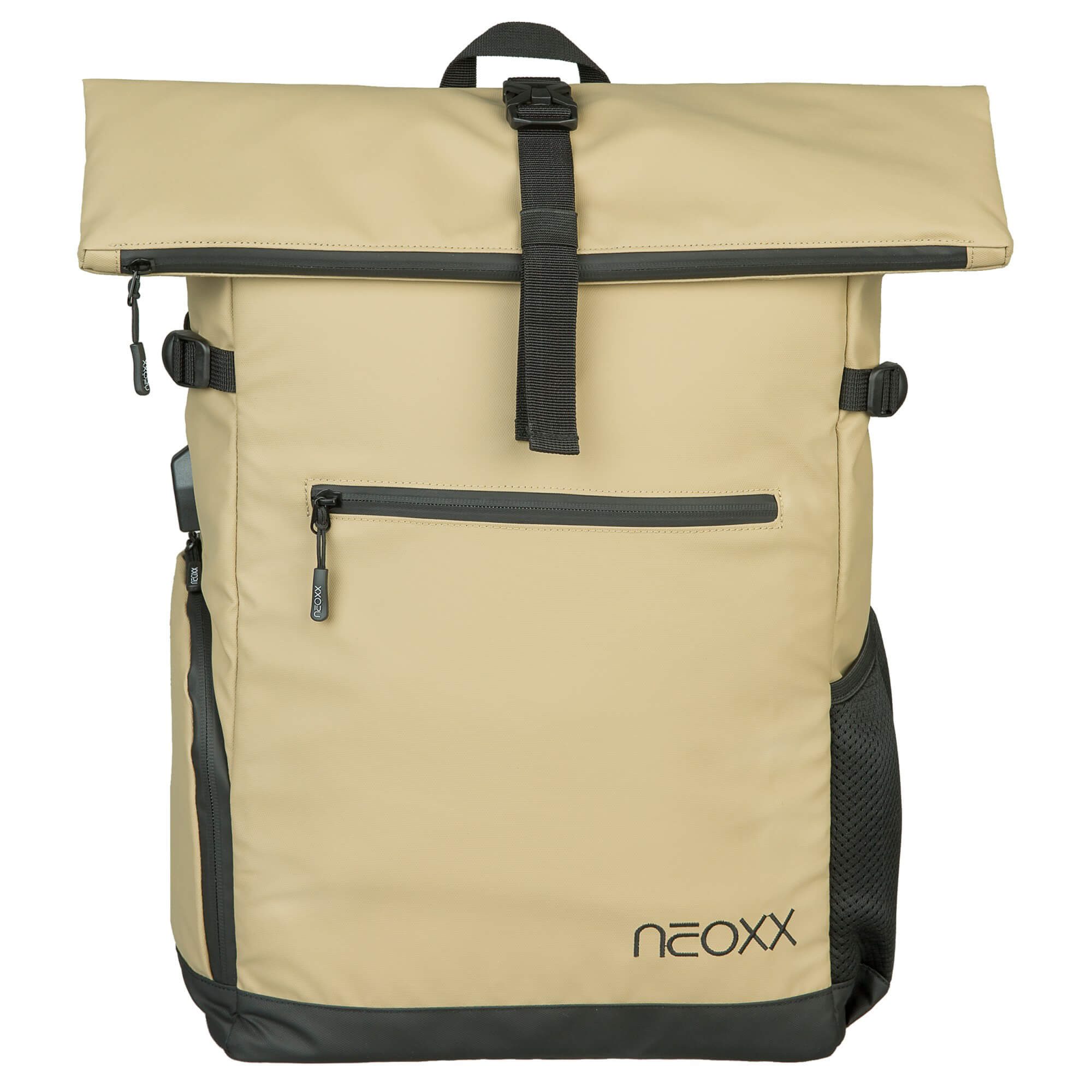 neoxx Laptoprucksack VIBE Roll Top - Rucksack 15" 45 cm USB (nomadic)