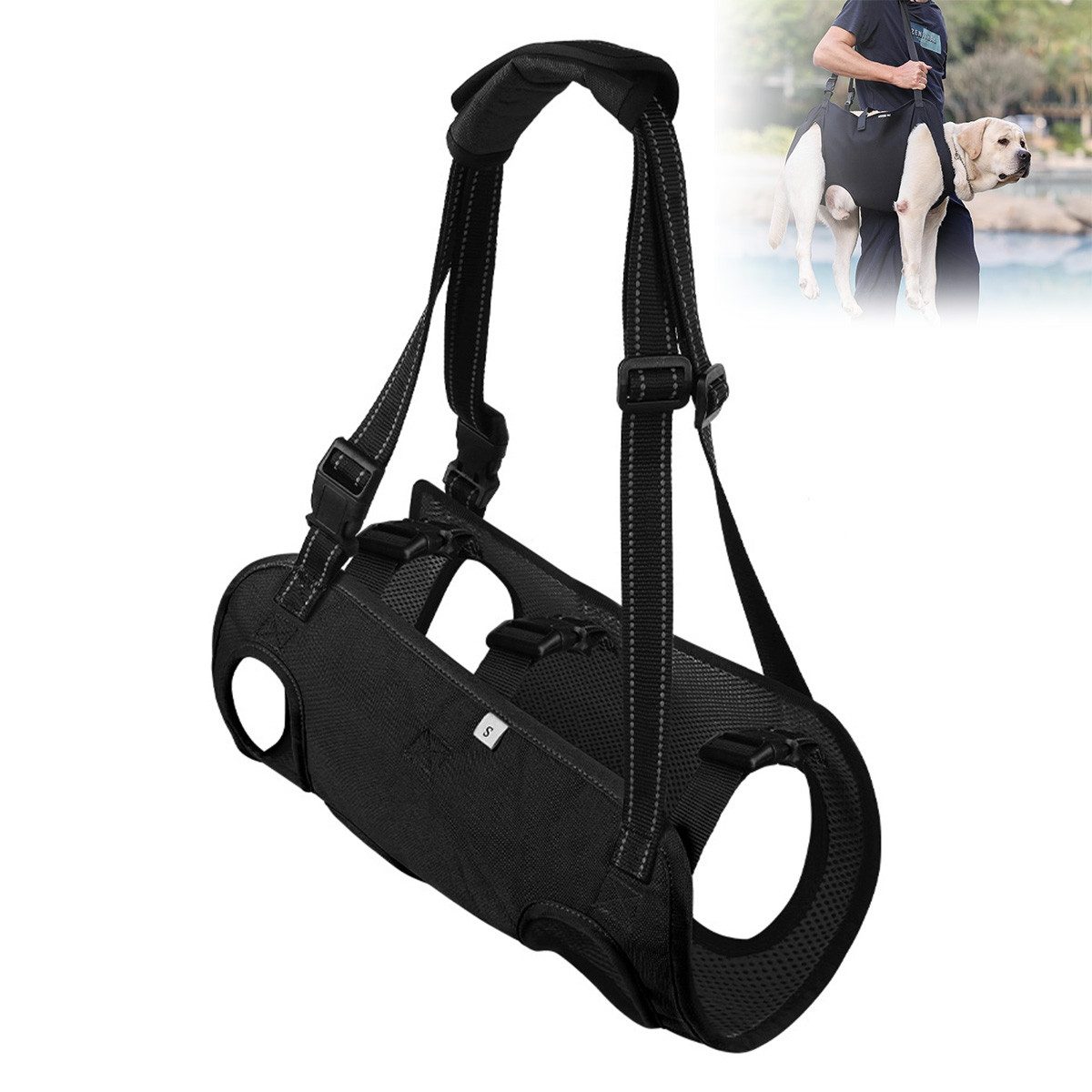 Welikera Hunde-Geschirr Tragehilfe Hund,Treppenhilfe für Hunde, für ältere günstig online kaufen