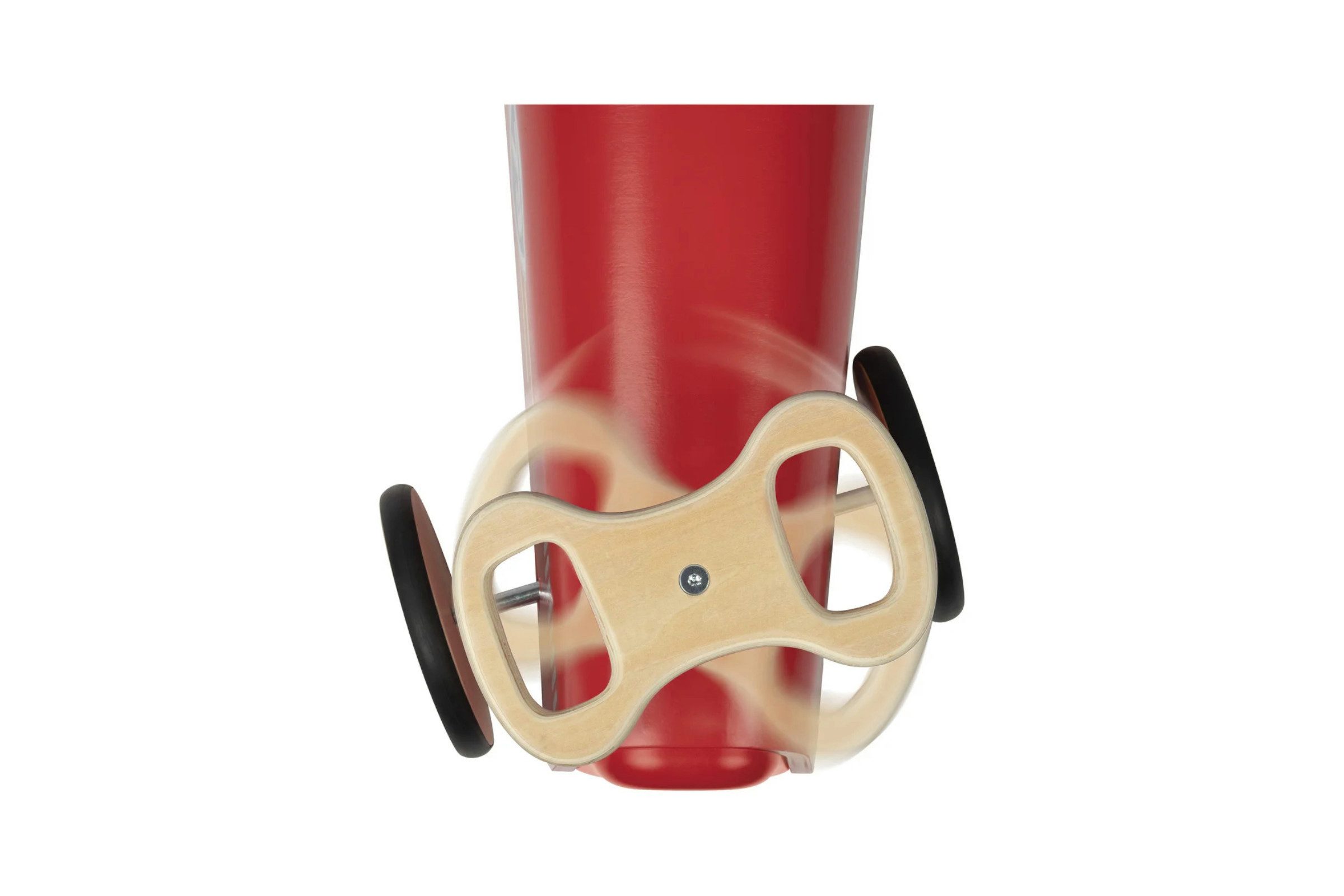 Playtive Rutscherauto Playtive Rutschauto aus Echtholz Gummireifen für leisen Spielspaß