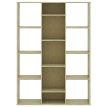 furnicato Raumteiler Raumteiler/Bücherregal Sonoma-Eiche 100x24x140 cm Holzwerkstoff