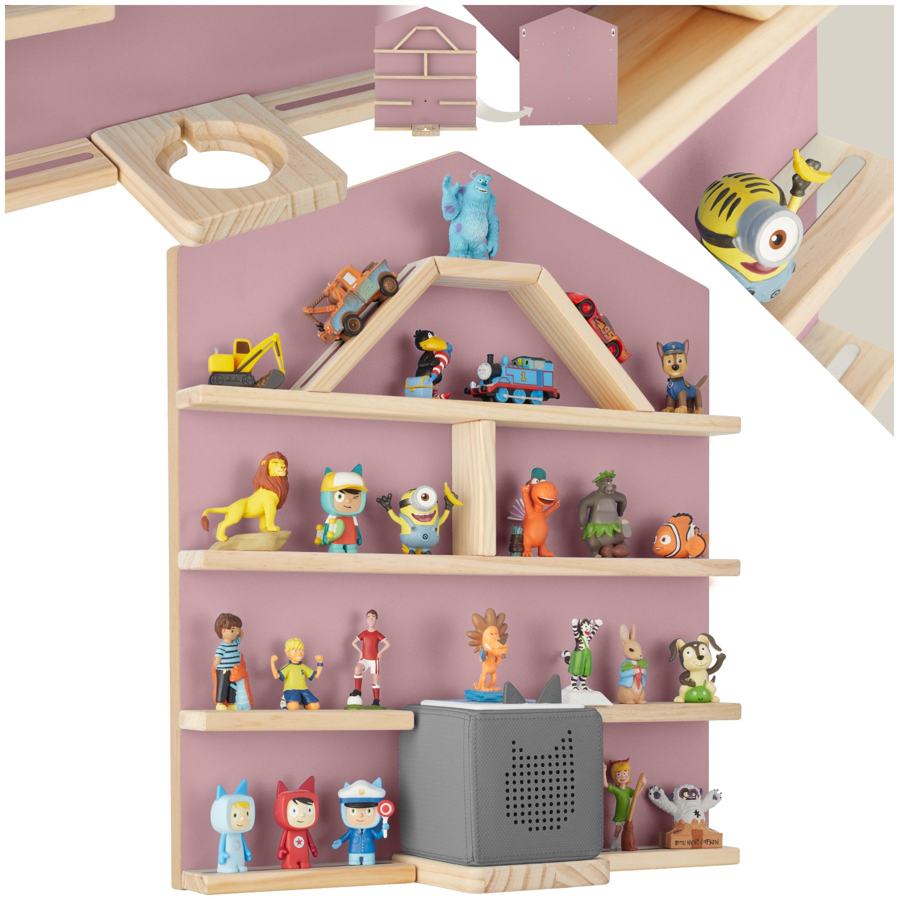 tectake Wandregal Hängeregal Mylittle Story für günstig online kaufen