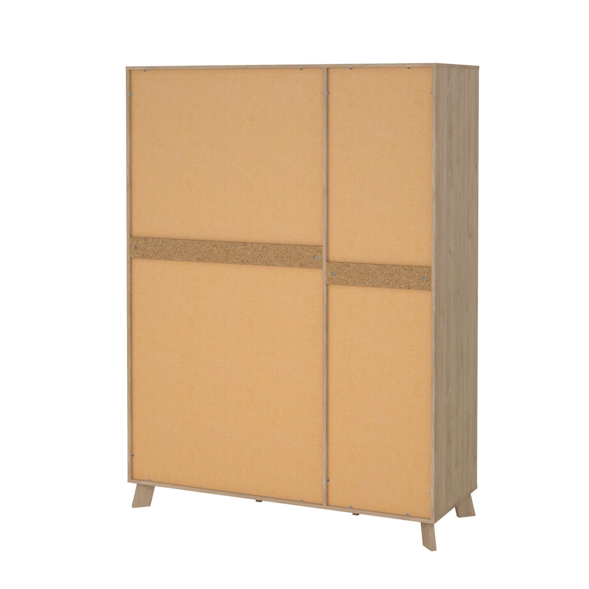 Home affaire Kleiderschrank Ikast Drehtürenschrank, Spiegeltür, Aufbewahrung, Schrank, Stauraum 1 Spiegeltür, 2 Türen, 3 Schubladen, Höhe 201 cm, Breite 147 cm – Bild 4 von 5