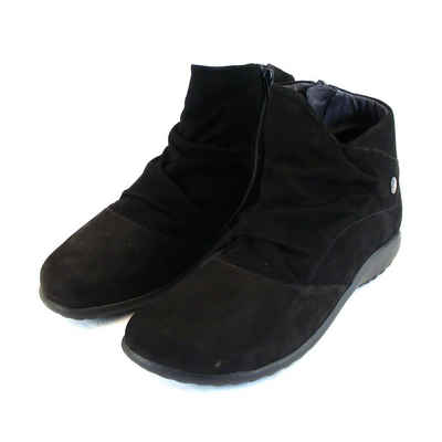 NAOT Naot Kahika schwarz Damen Schuhe Stiefeletten Leder Fußbett 16013 Stiefelette
