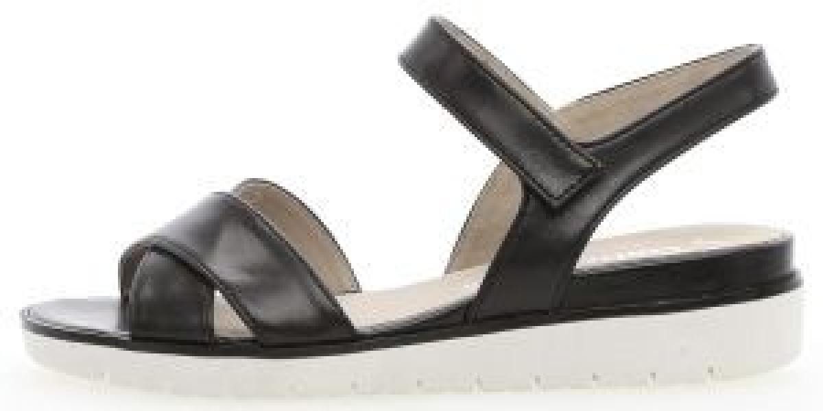 Nappa schwarz Sandalette