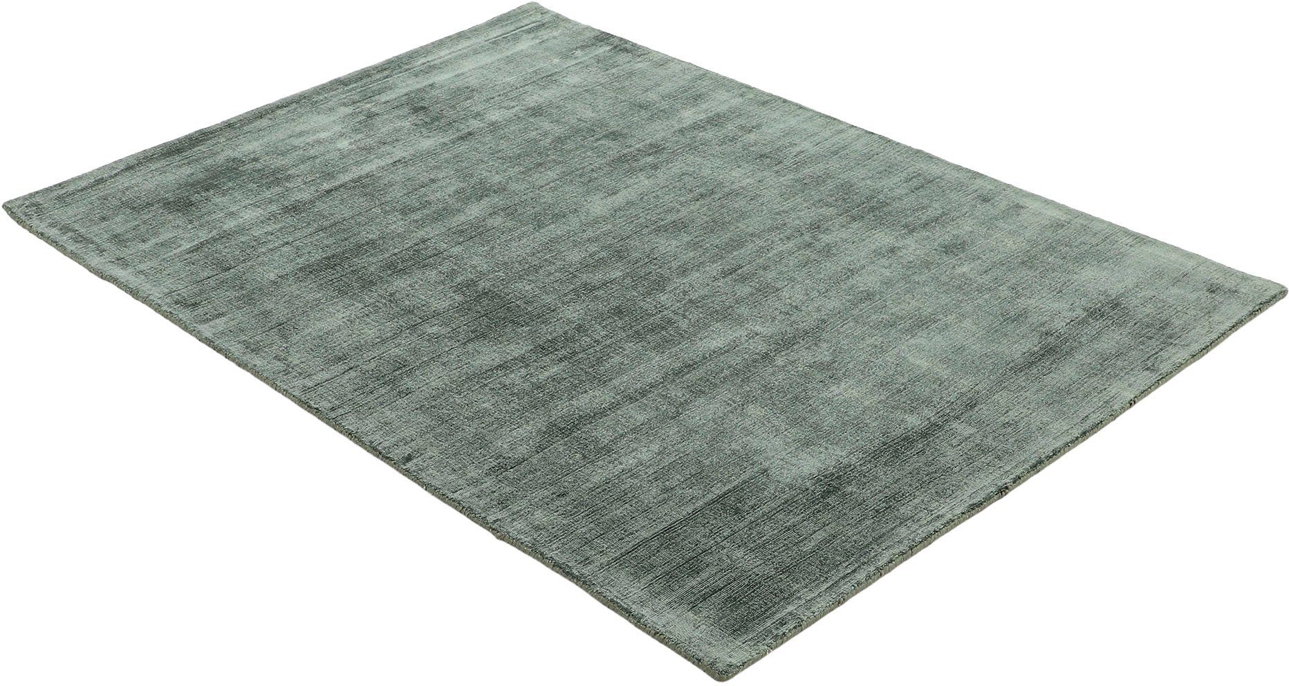 carpetfine Teppich Ava Viskoseteppich, rechteckig, Höhe: 13 mm, Seidenoptik, leichter Glanz, auch als Läufer erhältlich