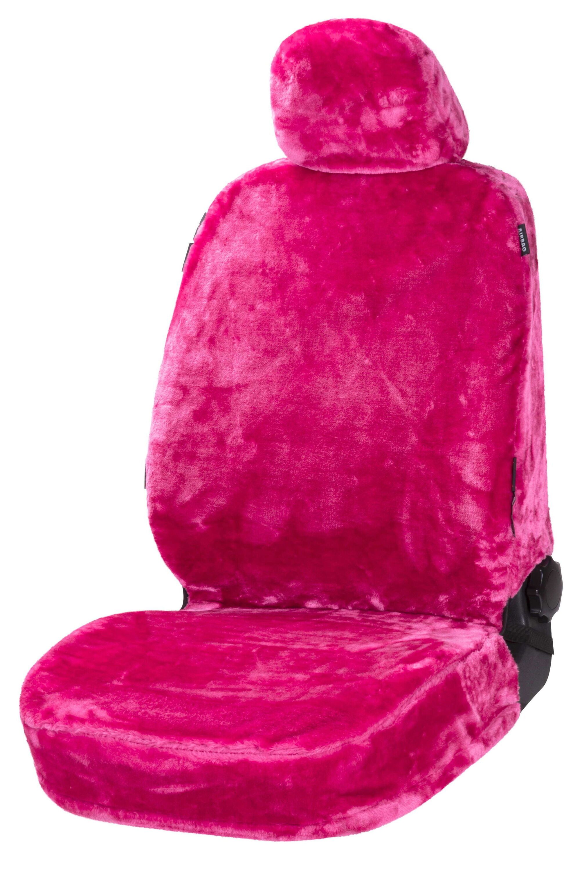 WALSER Autositzbezug Autositzbezug Teddy, 1 Vordersitzbezug 1tlg, 1 Kopfstützenbezug, 2-tlg.