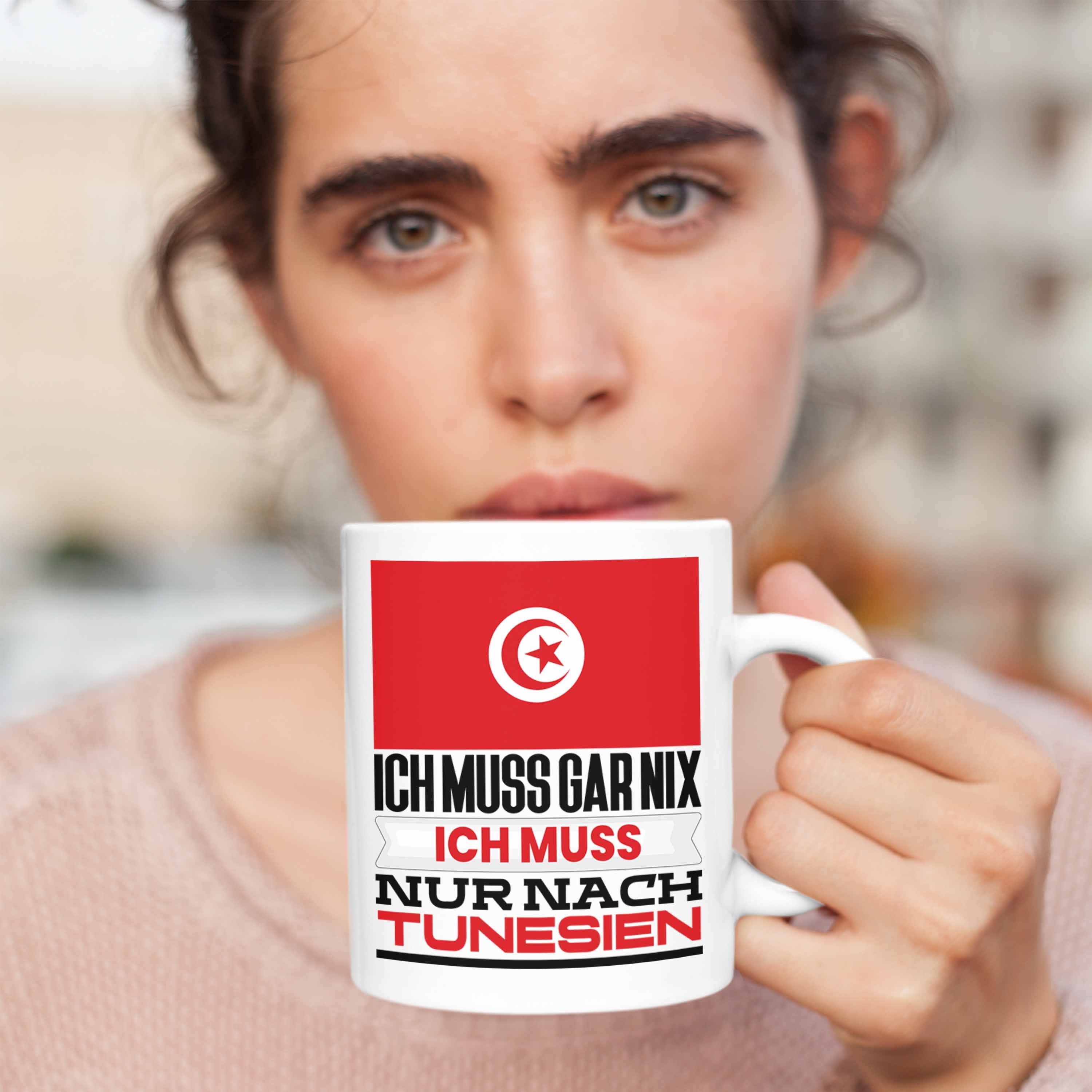 für Weiss Urlaub Geburtstag Tunesen Geschenkidee Tunesien Tasse Tasse Trendation Ich Geschenk