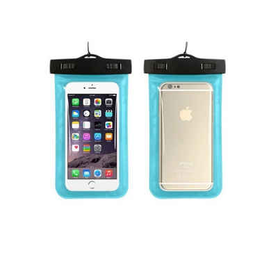 CoverKingz Handyhülle Wasserschutz Handy Hülle für Smartphones bis 15,5 cm universal Blau