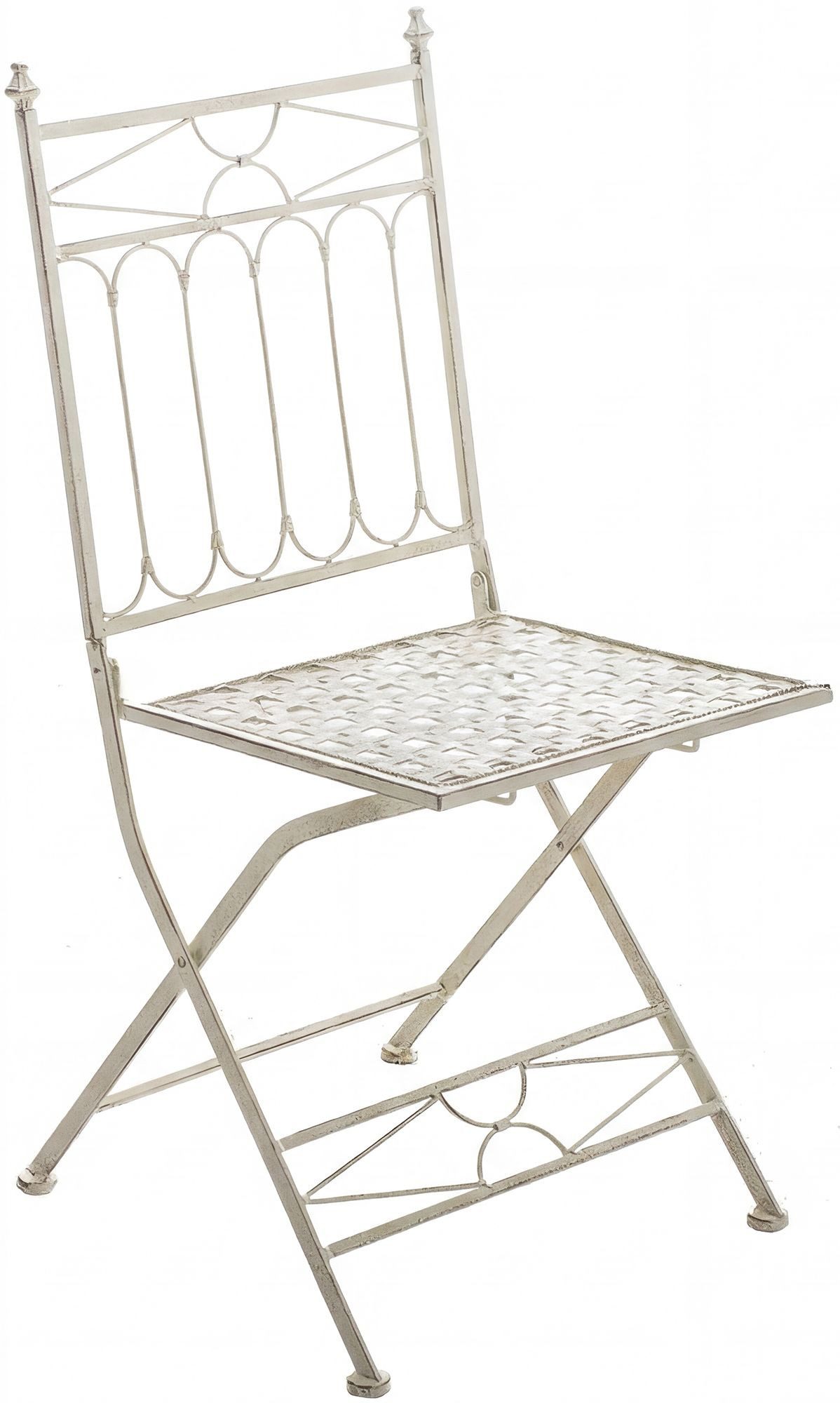 CLP Gartenstuhl Asina (1er, 1 St), klappbarer Gartenstuhl mit edlen Verzierungen