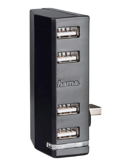 Hama »4-Fach USB-Hub LED Modul USB 4x Port Adapter« Netzkabel, USB-2.0, USB-2.0, für Microsoft Xbox ONE Konsole