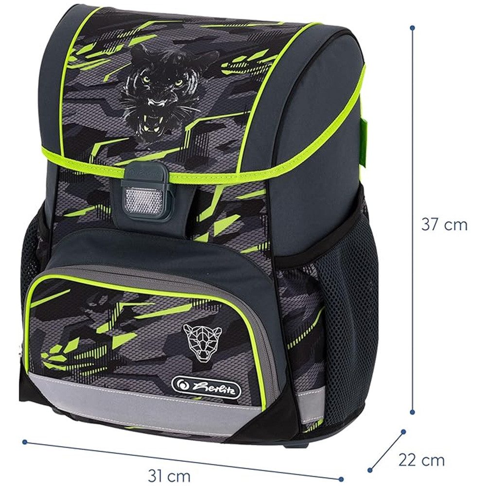Herlitz Schulranzen Set Loop Plus 10-teilig 2026 Jungen Wild Panther