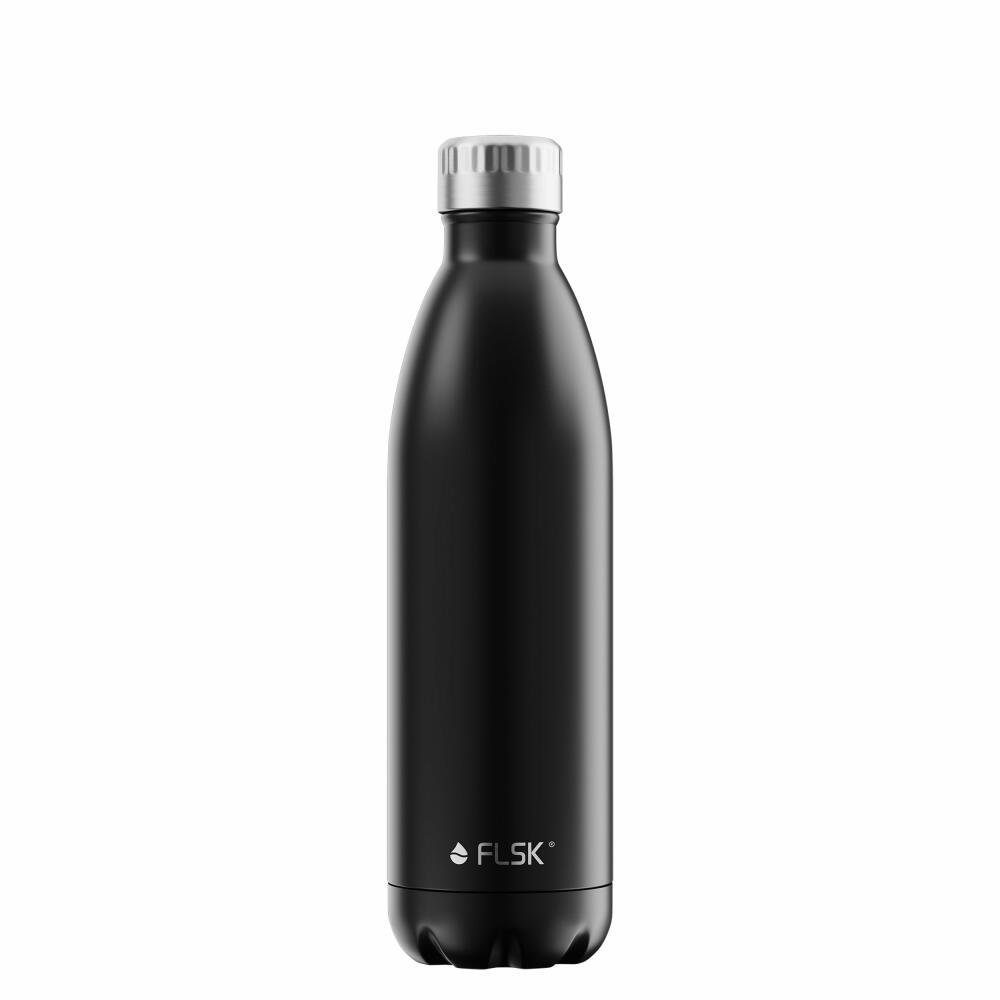 750 FLSK schwarz BLCK Trinkflasche ml