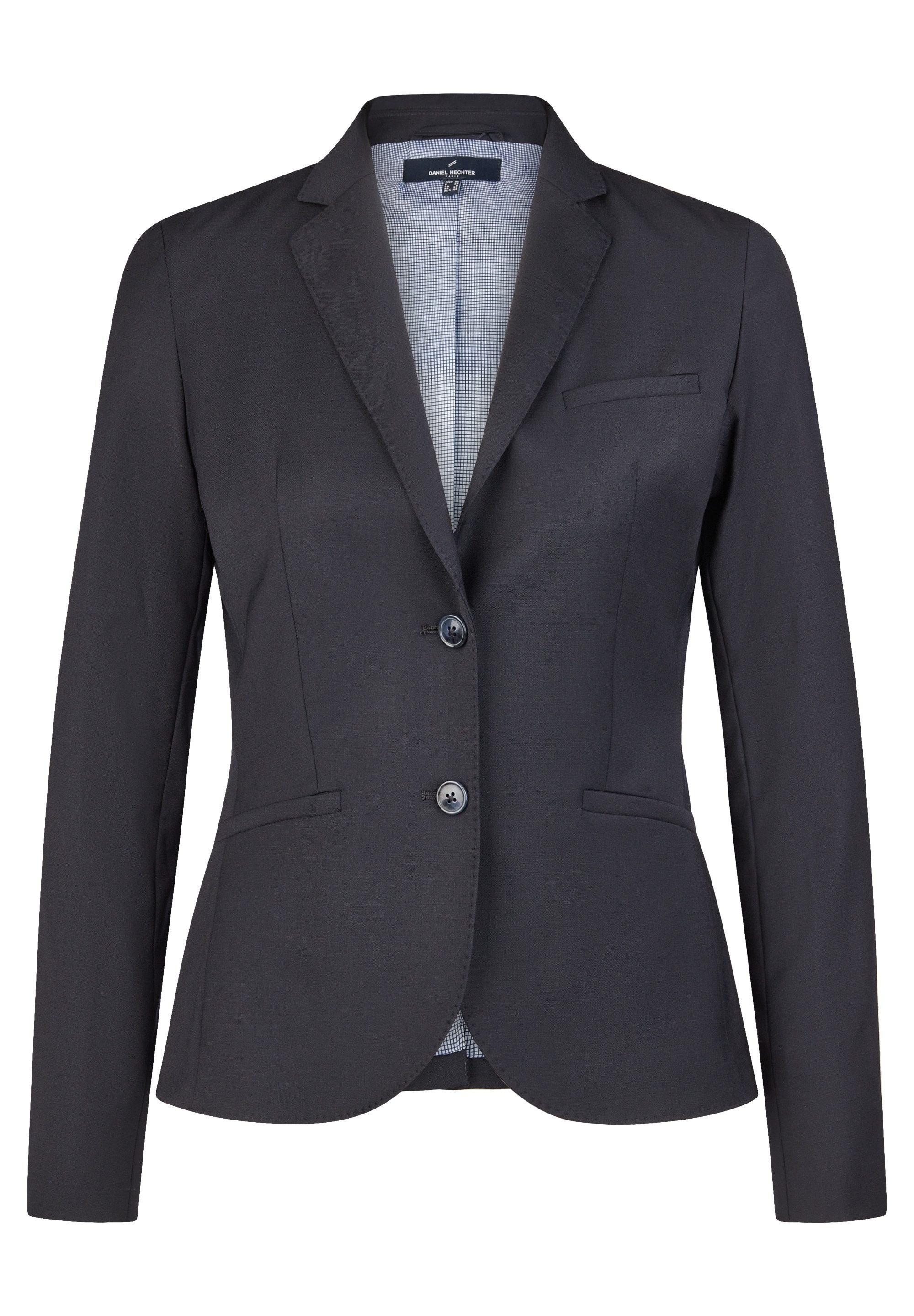 HECHTER PARIS Blusenblazer HECHTER PARIS Corporate Blazer Damen Tailored Shape-Fit Marine