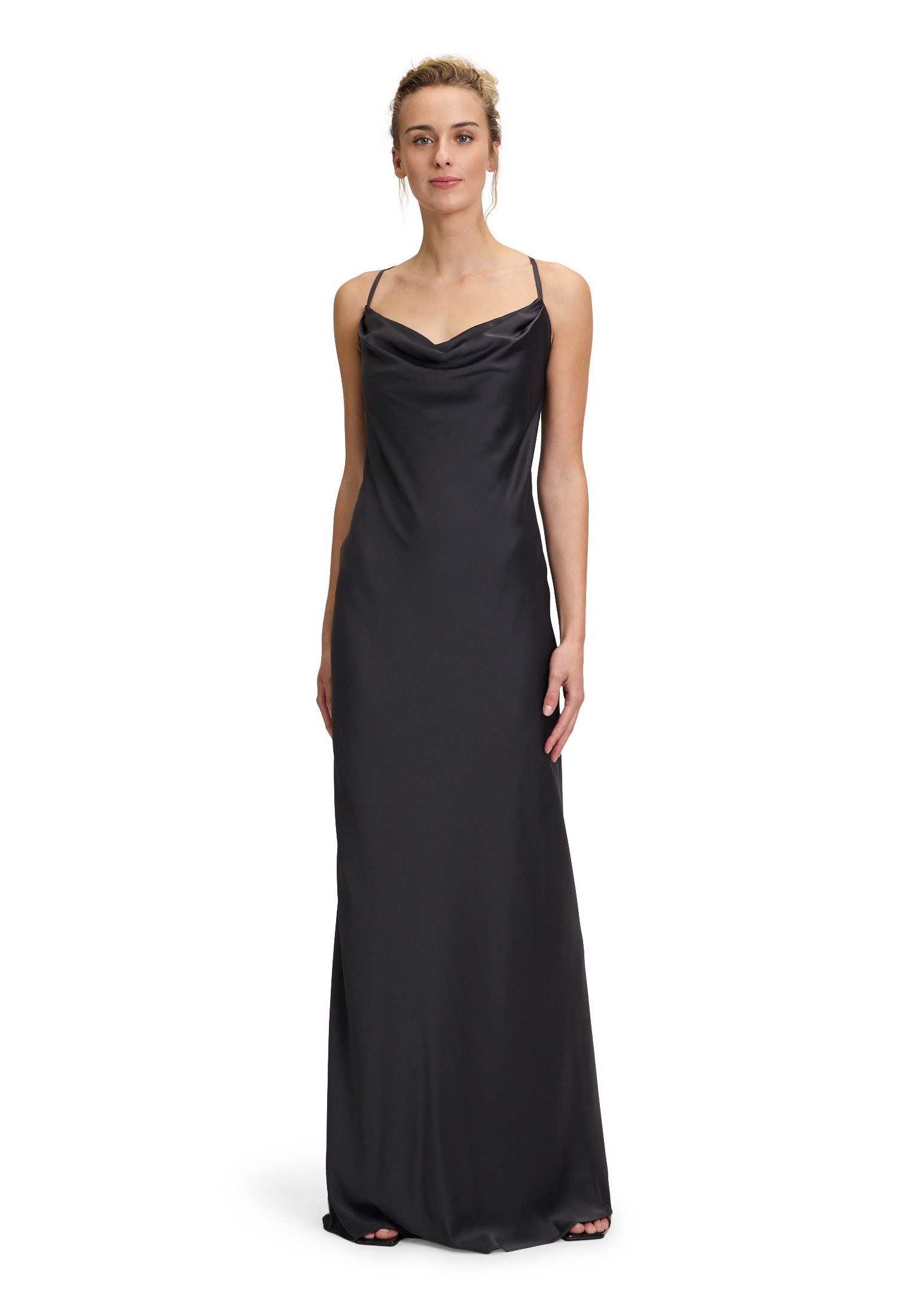 VERA MONT Abendkleid Vera Mont Abendkleid mit Wasserfallausschnitt Rückenfrei mehr