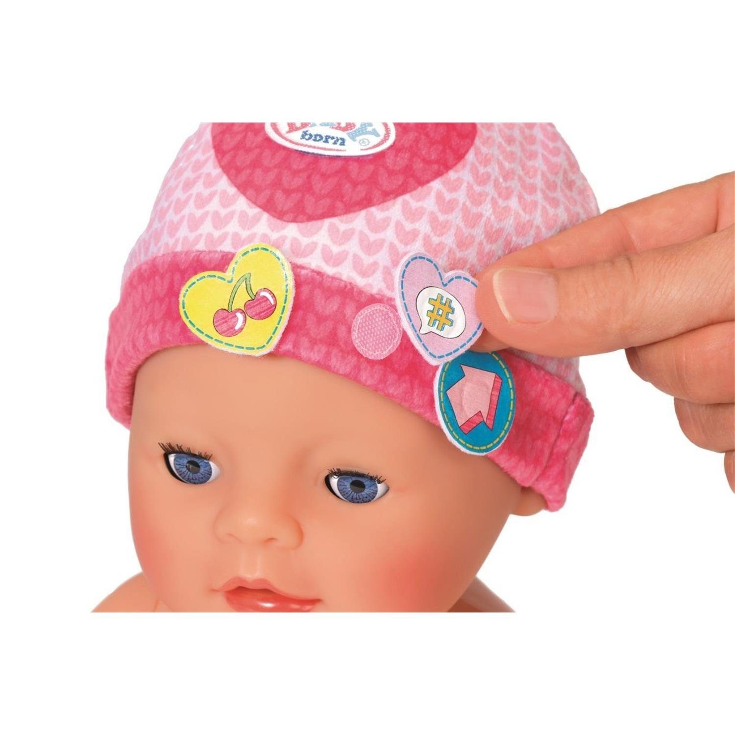 Zapf Creation® Puppenkleidung 825440 Baby born® Mütze mit Batches günstig online kaufen