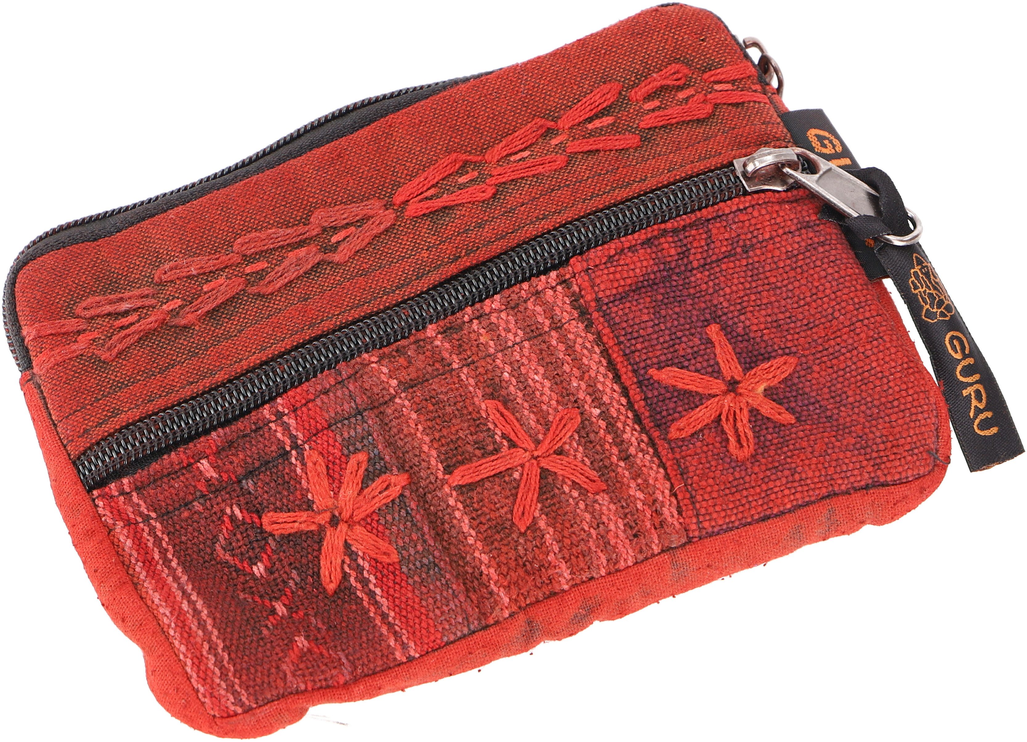 Guru-Shop Geldbörse Ethno Patchwork Portemonnaie, Geldbeutel,..