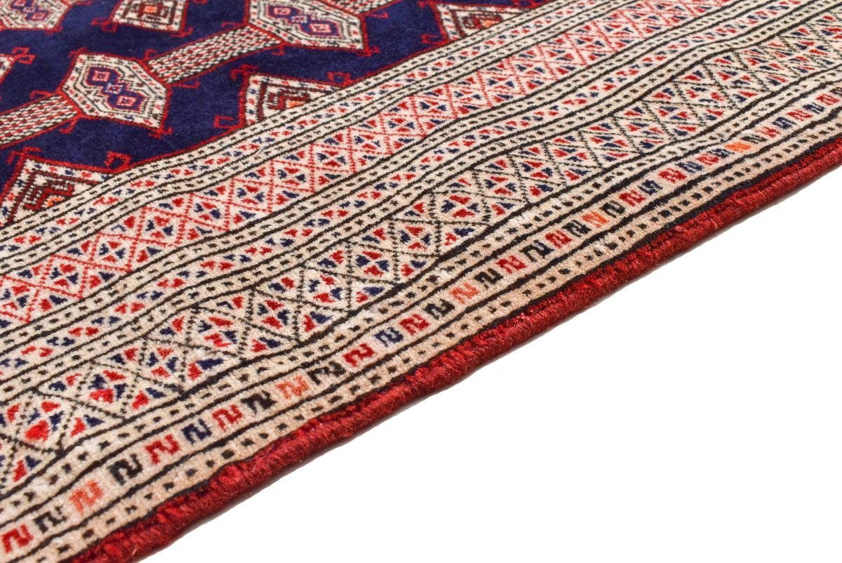 Orientteppich Turkaman Trading, Nain 6 / mm Handgeknüpfter Orientteppich 126x174 rechteckig, Höhe: Perserteppich
