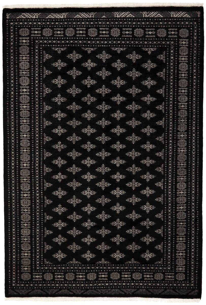 Orientteppich Pakistan Buchara 3ply 205x302 Handgeknüpfter Orientteppich, Nain Trading, rechteckig, Höhe: 8 mm