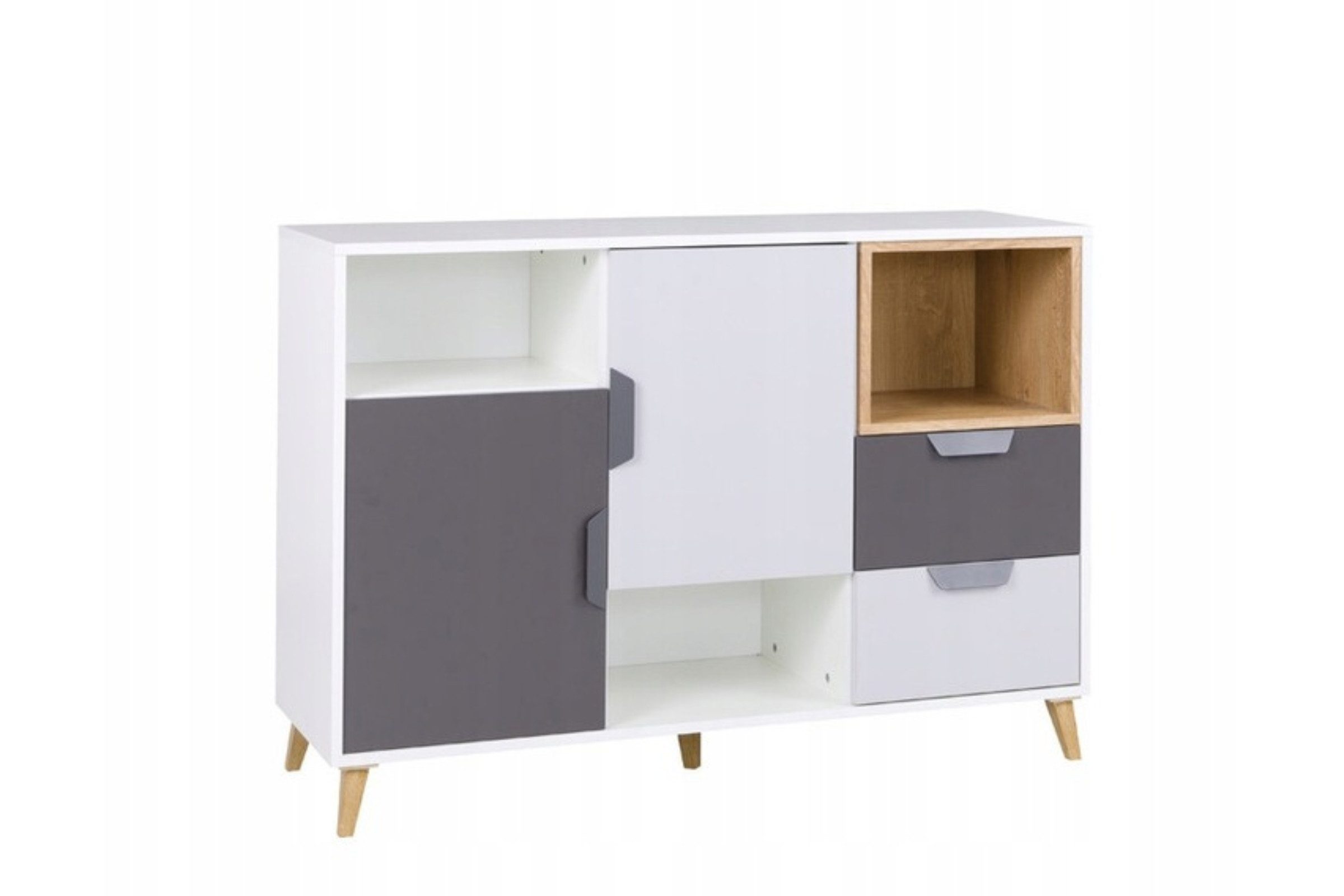 Kommode JUSTIN 7 Kommode Jugendkommode Sideboard 120 cm breit