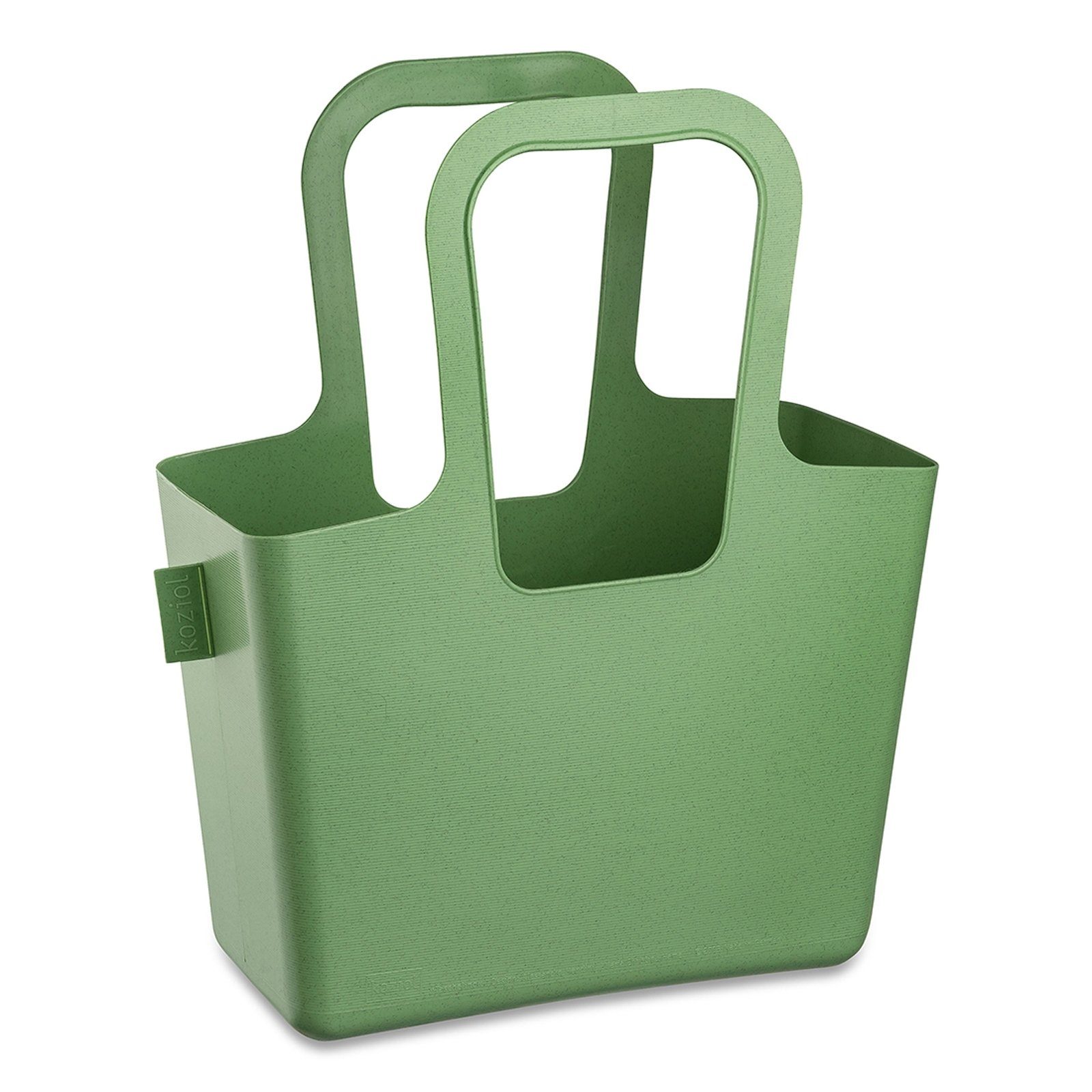 KOZIOL Shopper Grün Einkaufskorb TASCHELINO, Einkaufskorb Utensilo Tasche