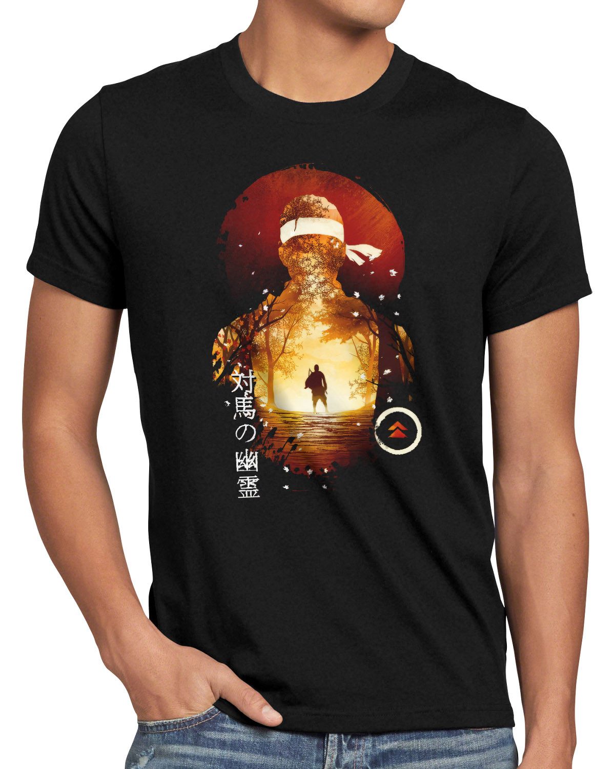 style3 T-Shirt ghost of tsushima jin sakai shimura masako ishikawa yuna kenji norio