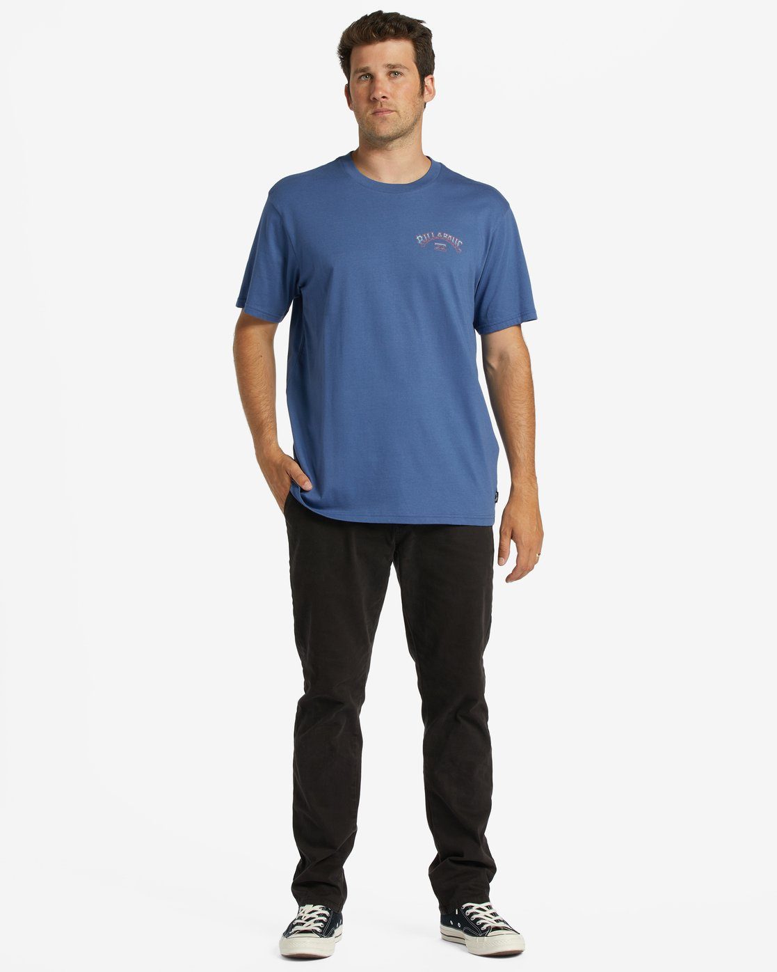 Billabong T-Shirt Arch Fill Dusty Blue