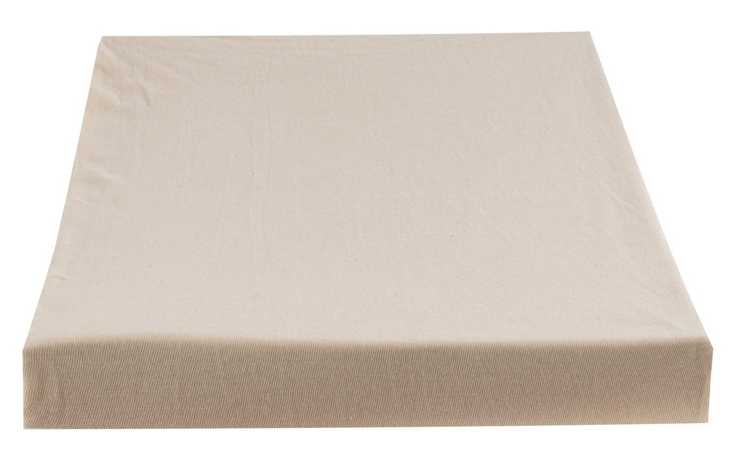 Home4You Bettlaken, 2er Set, Beige, uni, 100 x 200 cm, Baumwolle, Gummizug: günstig online kaufen