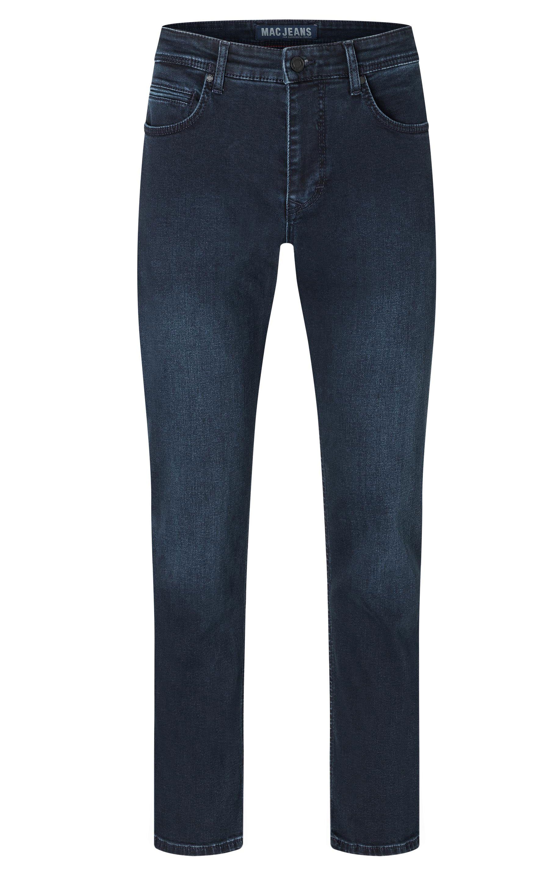 Stretch 5-Pocket-Jeans used deep Arne MAC blue Denim