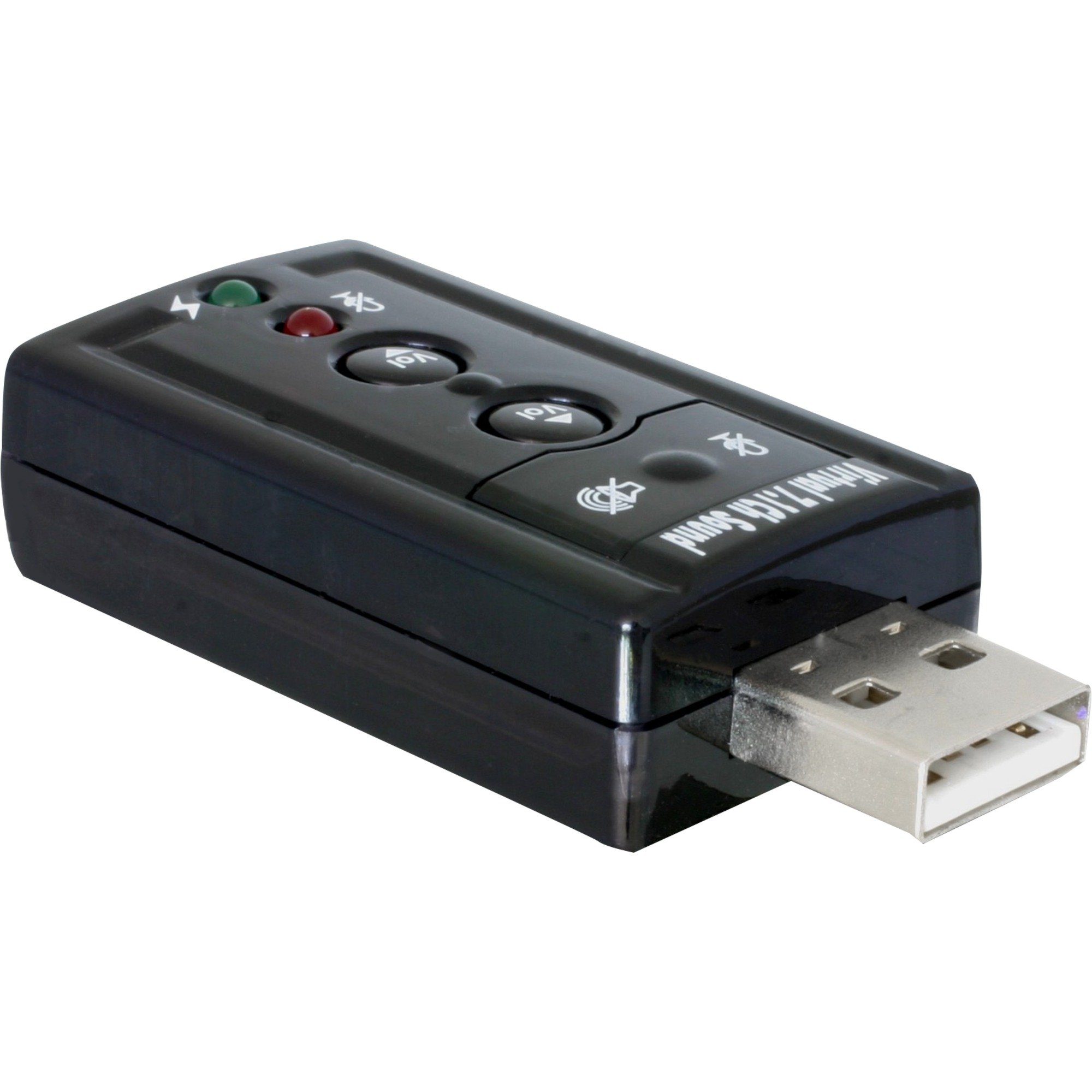 DeLOCK USB Sound Adapter 7.1 (61645), Soundkarte Soundkarte