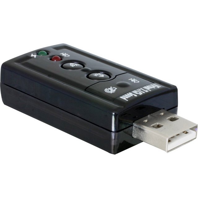 Delock USB Sound Adapter 7.1 (61645) Soundkarte  - Onlineshop OTTO