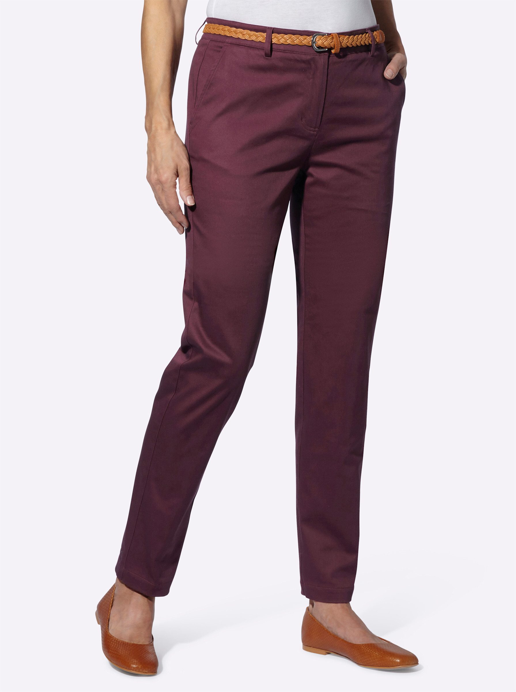 Jerseyhose Chinohose
