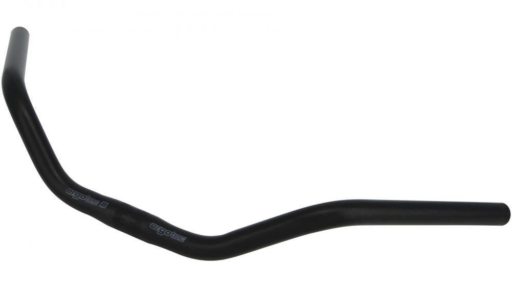 Ergotec Fahrradlenker Ergotec Lenker Bügel Cruiser Ø 25,4 mm 590 mm Höhe 76 mm 52° schwarz