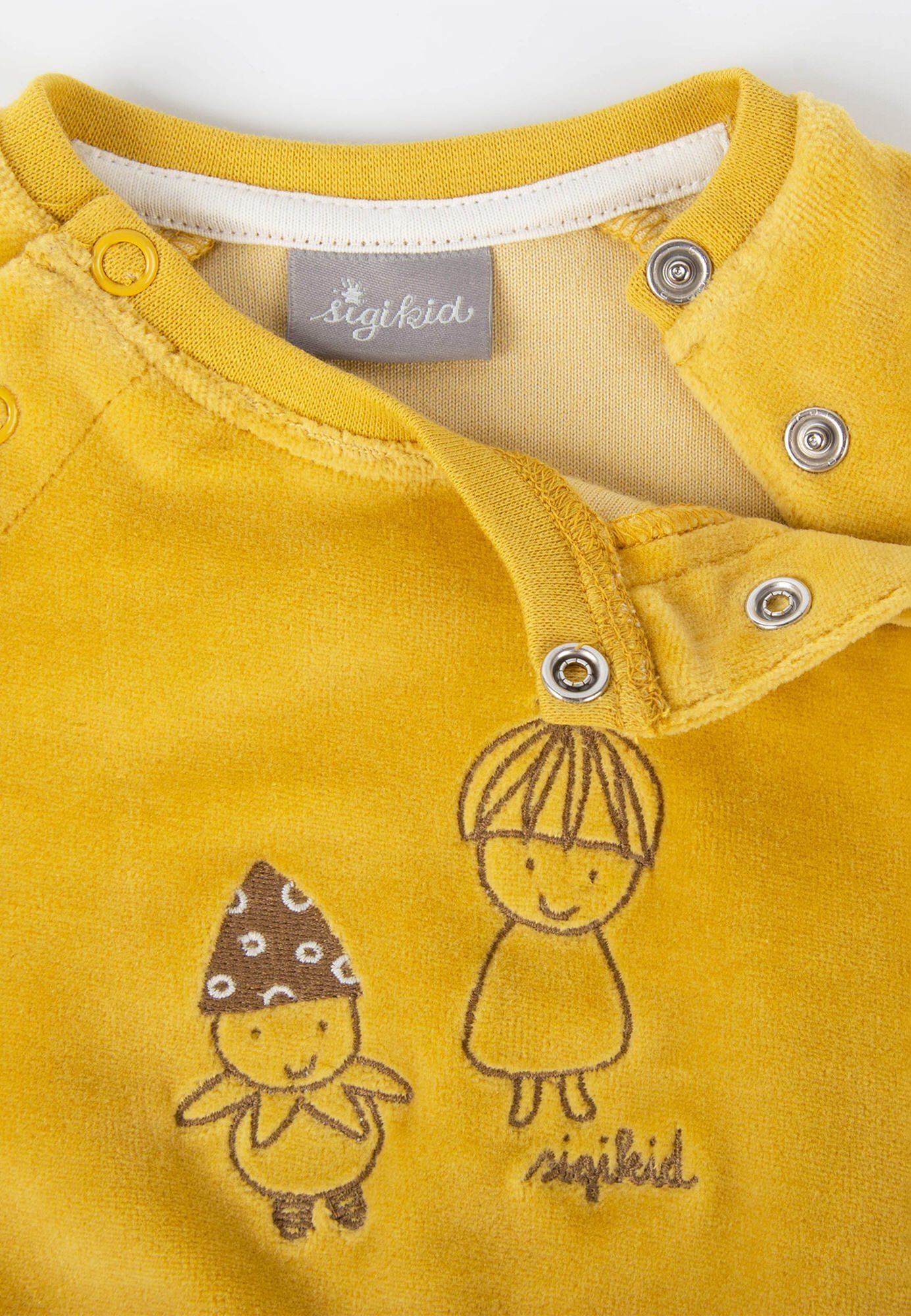 Sigikid Langarmshirt Baby Shirt (1-tlg) gelb Langarmshirt Nicki