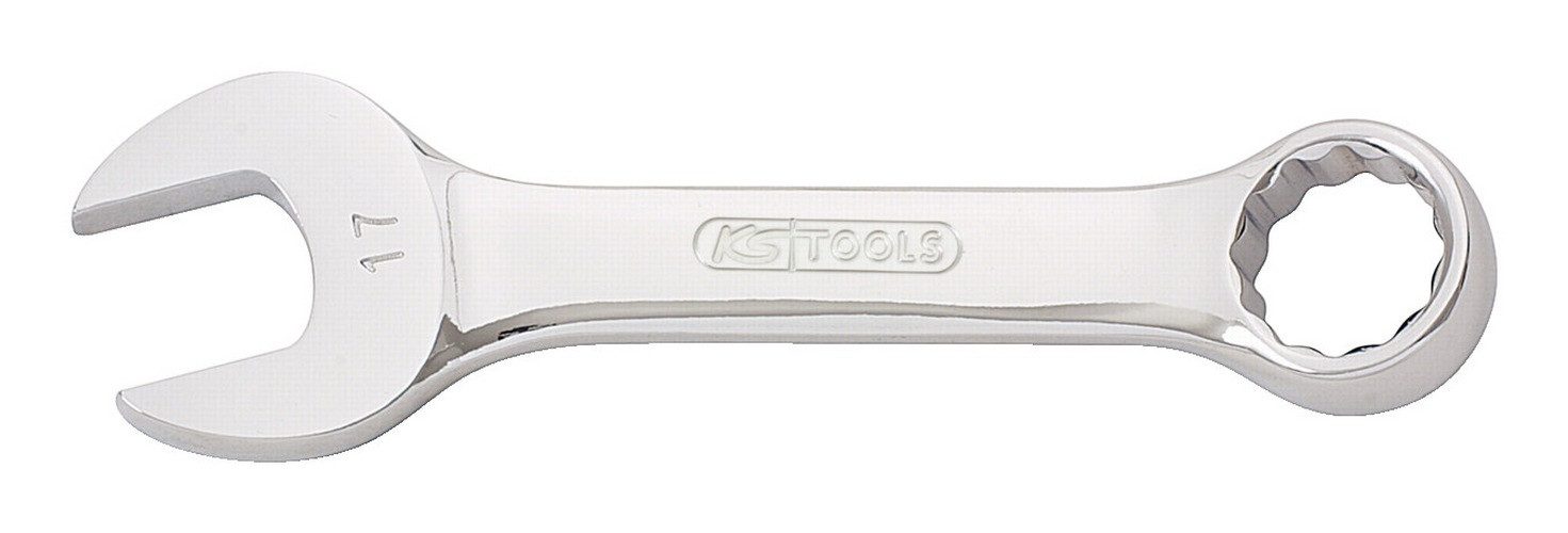KS Tools Maulschlüssel CHROMEplus, Ringmaulschlüssel, kurz